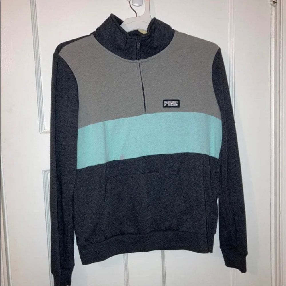 PINK quarter/half zip